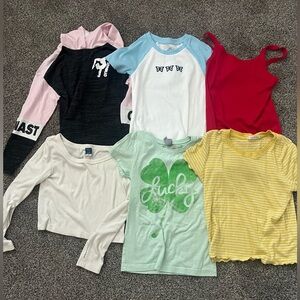 Girls shirts size 7